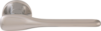 Дверная ручка на розетке Forme Galaxy 495R FIXA Хром матовый