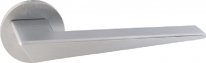 Дверная ручка на розетке Forme Naxos 215R Хром матовый