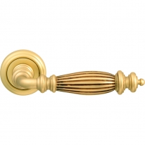 Дверная ручка на розетке Melodia Siena 404V Золото французское