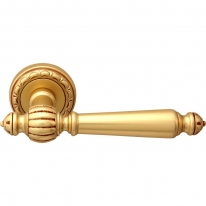 Дверная ручка на розетке Melodia Mirella 235D Золото французское