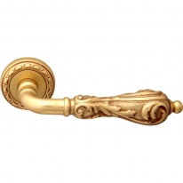 Дверная ручка на розетке Melodia Libra 229D Золото французское