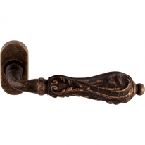 Дверная ручка на розетке Melodia Libra 229F Бронза античная