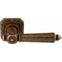 Дверная ручка на розетке Melodia Nike 246 Бронза античная
