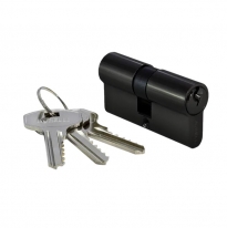 Ключевой цилиндр ключ/ключ (30+10+30 70мм) MORELLI 70C BL Черный