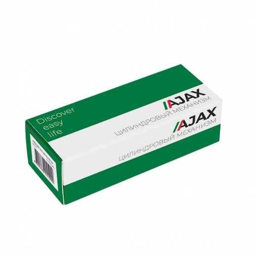 Цилиндровый Ajax (Аякс) механизм AZ200/90 mm (30+10+50) CP хром 5 кл.