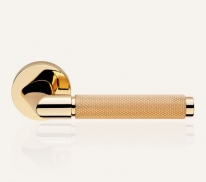 Дверная ручка LINEA CALI "GRIP" 1705 RO 023 OZ полированное золото