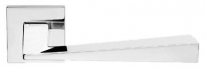 Дверная ручка LINEA CALI на квадратной розетке "CONICA" 486 RO 024 CR хром глянцевый