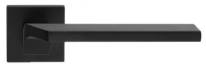 Дверная ручка LINEA CALI на квадратной розетке "GIRO" 487 RO 024 VE матовый черный