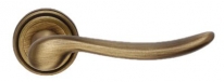 Дверная ручка LINEA CALI на круглой розетке "BETA" 488 RO 103 PM платина матовая