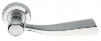 Дверная ручка LINEA CALI "ELIKA" 990 RO 108 на круглой розетке MC хром глянцевый / хром матовый
