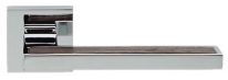 Дверная ручка LINEA CALI на квадратной розетке "SINTESI" Wenge 1304 RO 019 CR хром глянцевый