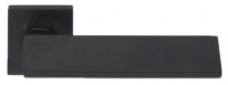 Дверная ручка LINEA CALI на квадратной розетке "RIFLESSO" BRASS 1360 RO 019 VE матовый черный