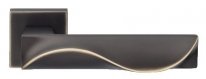 Дверная ручка LINEA CALI на квадратной розетке "DUNA" 1410 RO 019 BM матовая бронза