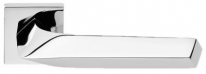 Дверная ручка LINEA CALI на квадратной розетке "ROMBO" 1420 RO 019 CR хром глянцевый