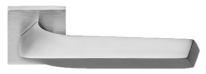 Дверная ручка LINEA CALI на квадратной розетке "ROMBO" 1420 RO 019 CS хром матовый