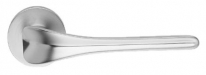 Дверная ручка LINEA CALI на круглой розетке "SPIRIT" 1450 RO 023 CS хром матовый