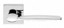Дверная ручка LINEA CALI "SPRING" 480 RO 024 на квадратной розетке CR хром глянцевый
