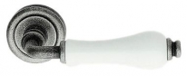 Дверная ручка LINEA CALI на круглой розетке "DALIA" 600 RO 103 FV античное железо