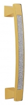 Ручка дверная скоба Linea Cali "PROFILO" 1041 MN OZ золото 24K глянцевое (240 мм)
