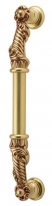 Ручка дверная скоба Linea Cali "ROCOCO" 1285 MN OZ золото 24K глянцевое (400 мм)
