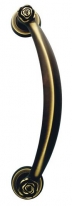 Ручка дверная скоба Linea Cali "ROSE" 996 MN BM матовая бронза (275 мм)