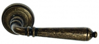 Дверная ручка Rossi LD 072 "LYON" AG состаренная бронза