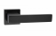 Дверная ручка на розетке FIMET 132C/201 ELLE NO черный