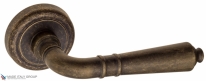 Дверная ручка на круглом основании Fratelli Cattini TOSCANA D1-BA античная бронза