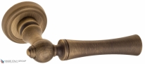 Дверная ручка на круглом основании Fratelli Cattini FOGGIA D1-BY матовая бронза